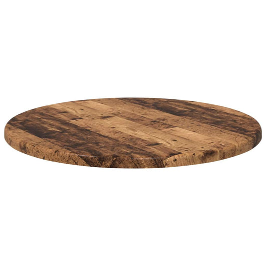 Bordplate Gammelt tre Ø 40 x 1,5 cm Konstruert tre