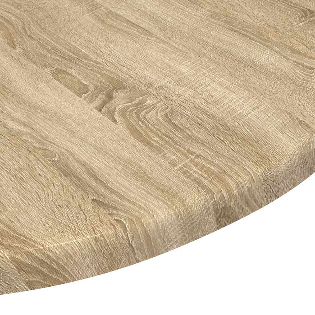 Bordplate Sonoma eik Ø 50 x 1,5 cm Konstruert tre