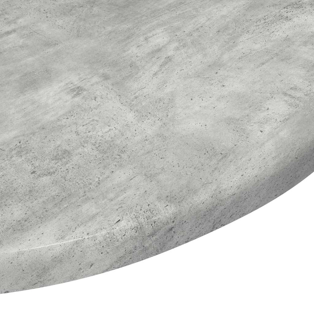 Bordplate Betonggrå Ø 50 x 1,5 cm Konstruert tre
