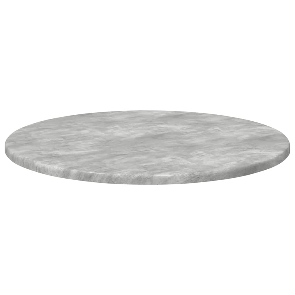 Bordplate Betonggrå Ø 50 x 1,5 cm Konstruert tre