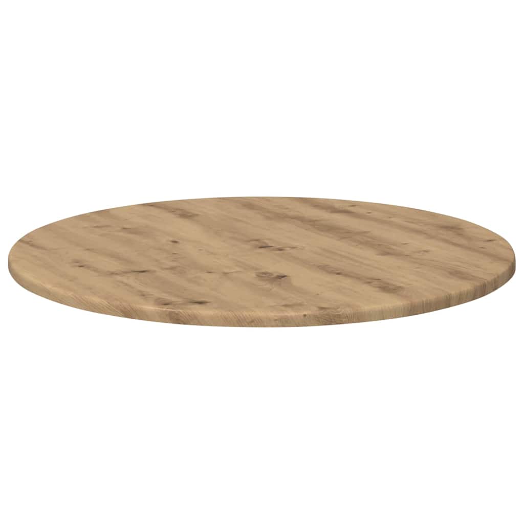 Bordplate artisan eik Ø 60 x 1,5 cm Konstruert tre