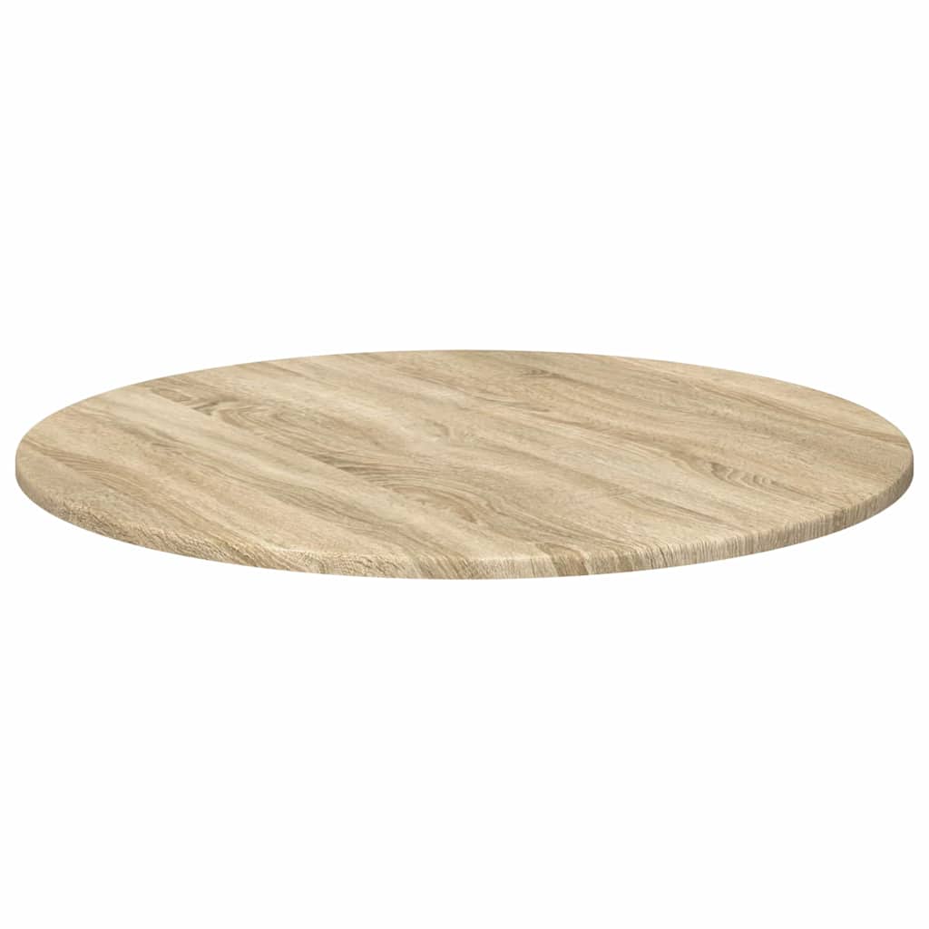 Bordplate Sonoma eik Ø 70 x 1,5 cm Konstruert tre