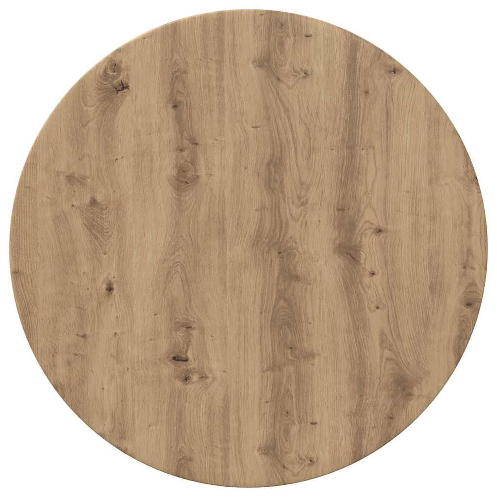 Bordplate artisan eik Ø 70 x 1,5 cm Konstruert tre