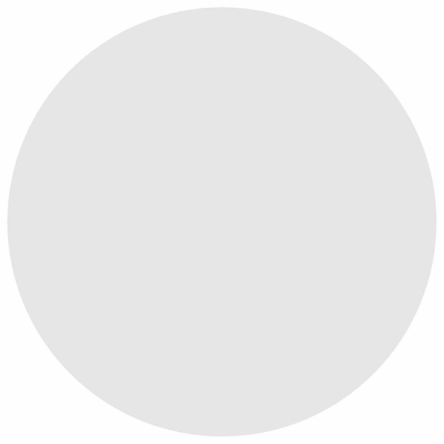 Bordplate Svart Ø 80 x 1,5 cm Konstruert tre