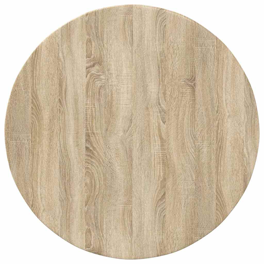 Bordplate Sonoma eik Ø 80 x 1,5 cm Konstruert tre