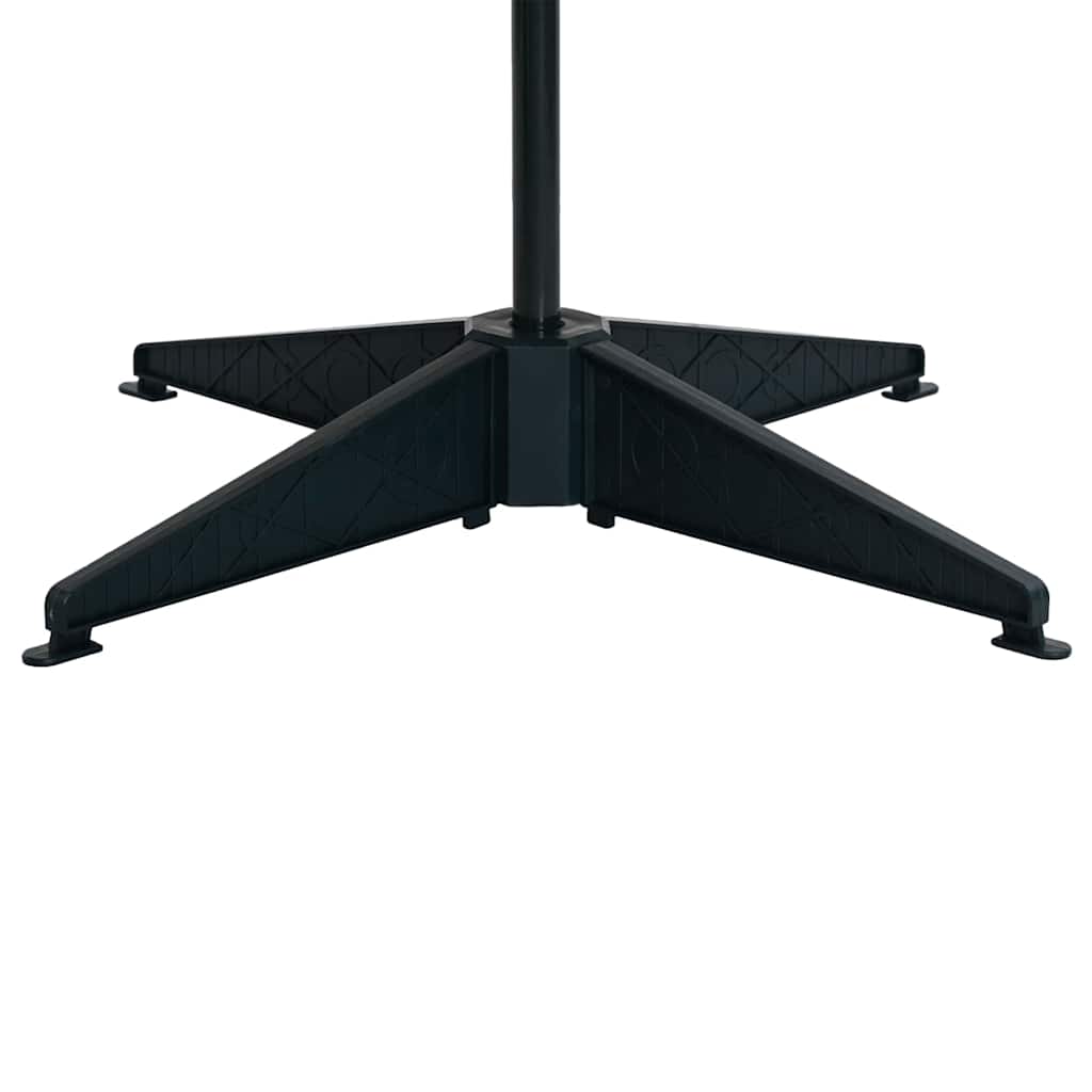 Kunstig juletre med 100 LED med stativ Hvit 150 cm PVC