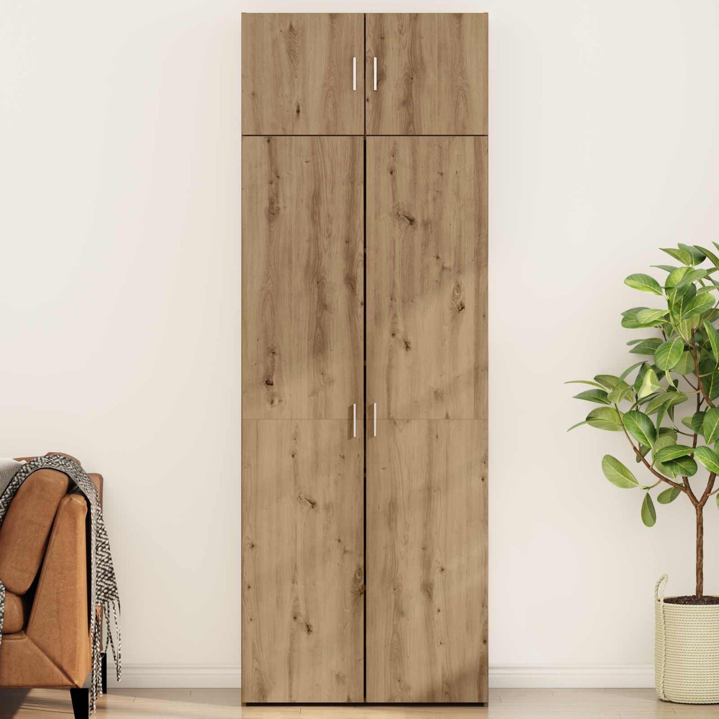Oppbevaringsskap 2 pcs Artisan Eik 80 x 42,5 x 225 cm
