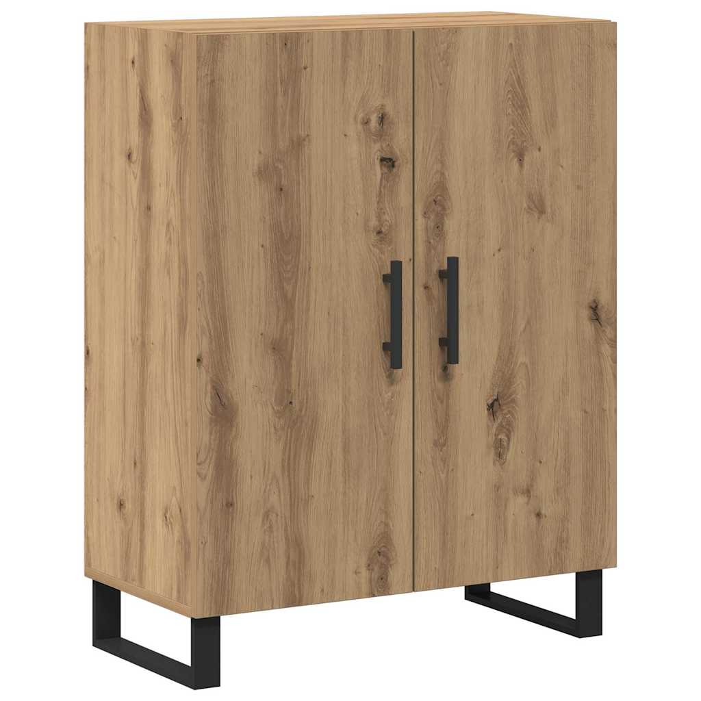 Høyskap 2 pcs artisan eik 69,5 x 34 x 180 cm Konstruert tre