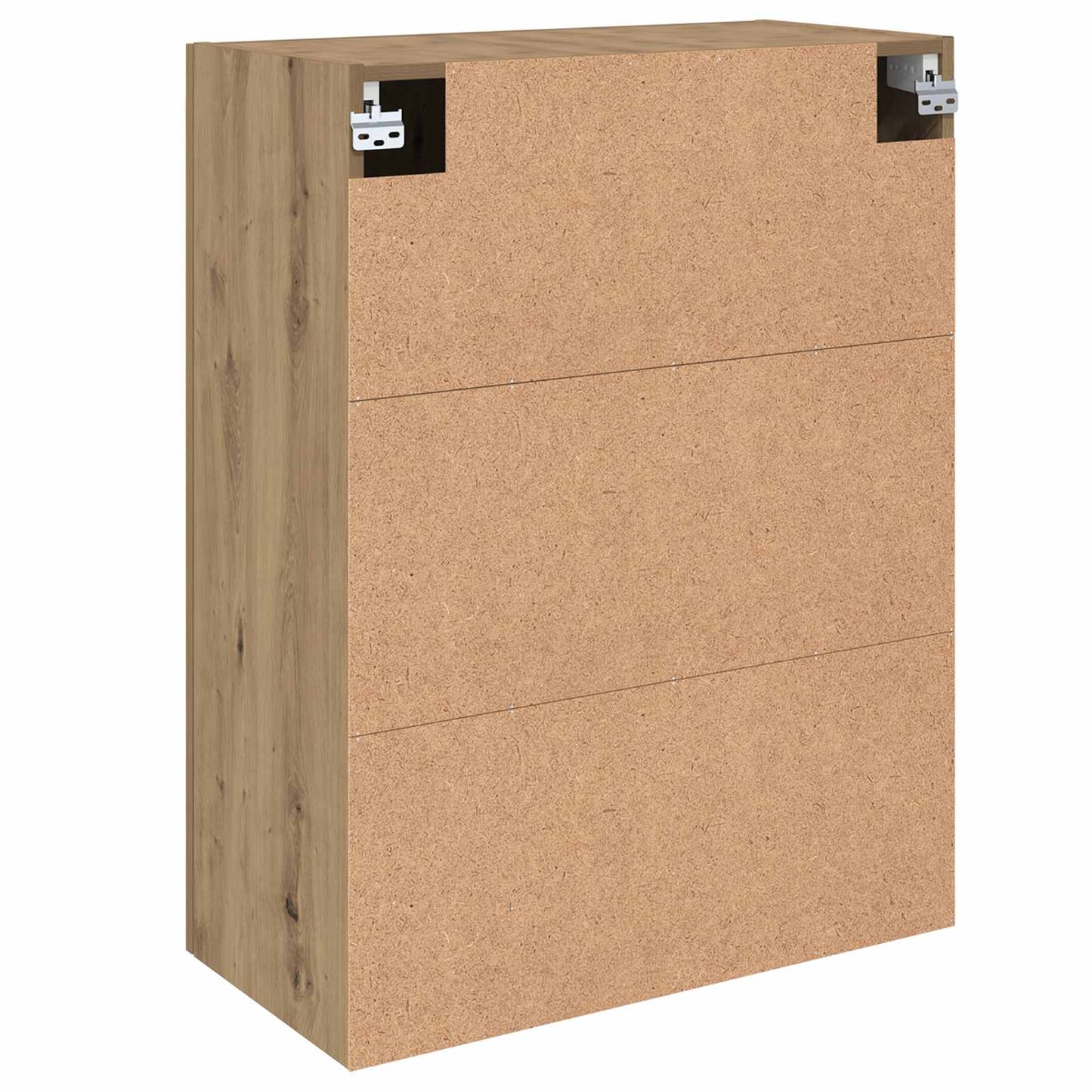 Vegghengt skap Veggmontert 2 pcs Artisan Eik 69,5 x 34 x 90 cm