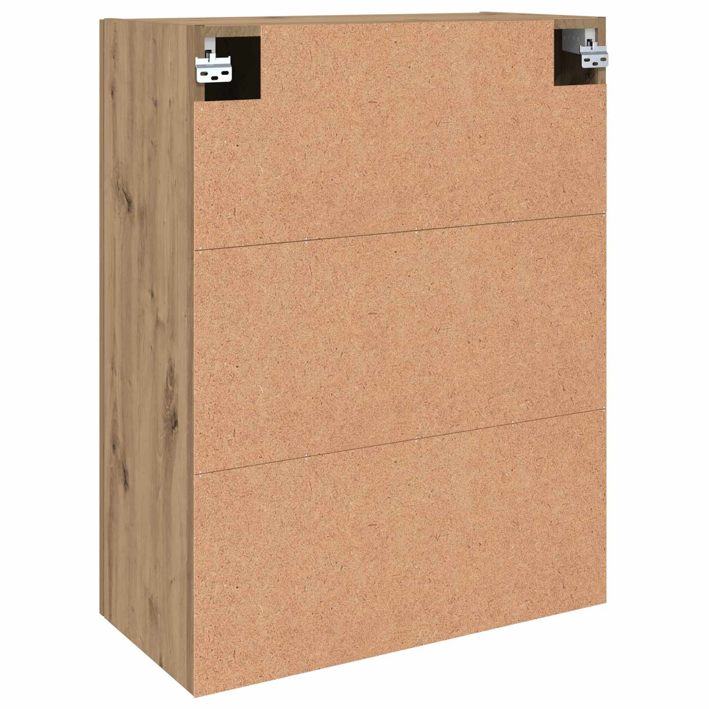 Vegghengt skap Veggmontert 2 pcs Artisan Eik 69,5 x 34 x 90 cm