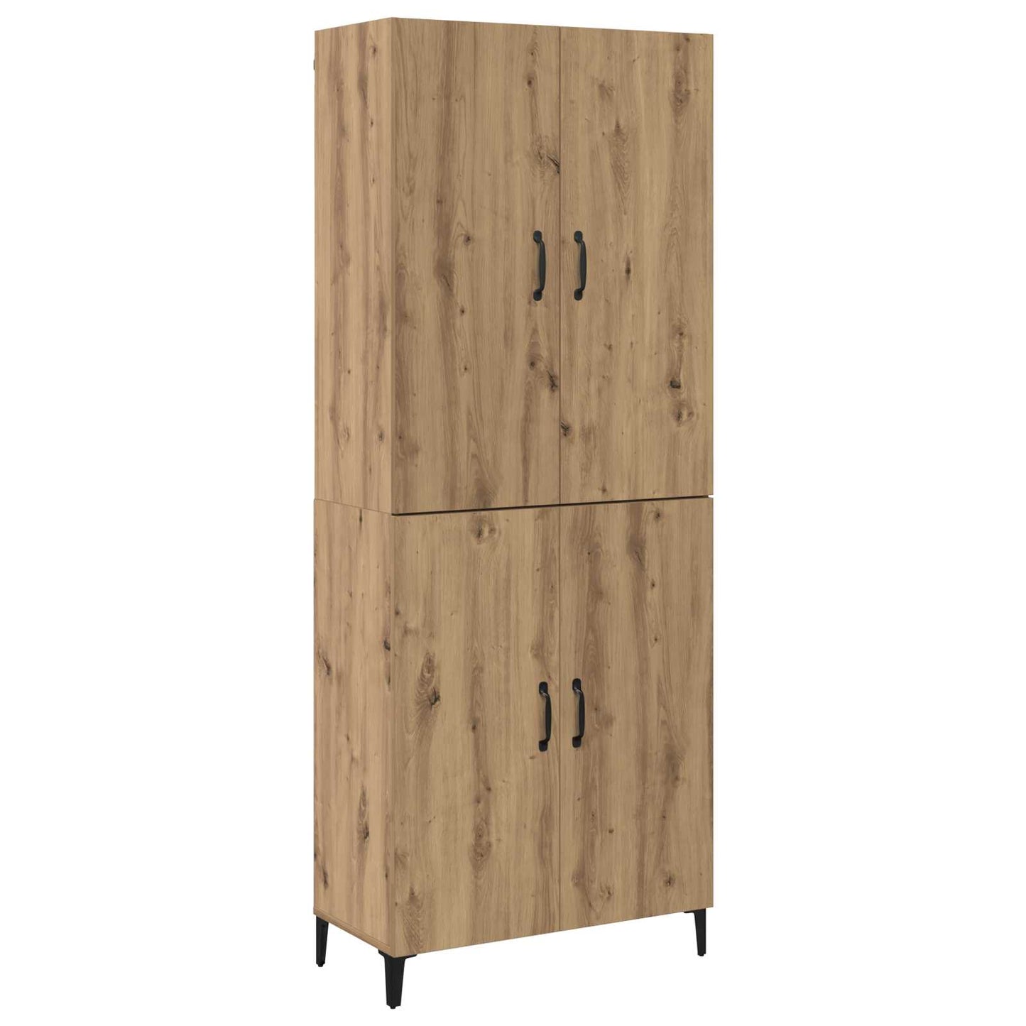 Høyskap 2 pcs Artisan Eik 69,5 x 34 x 180 cm Konstruert tre
