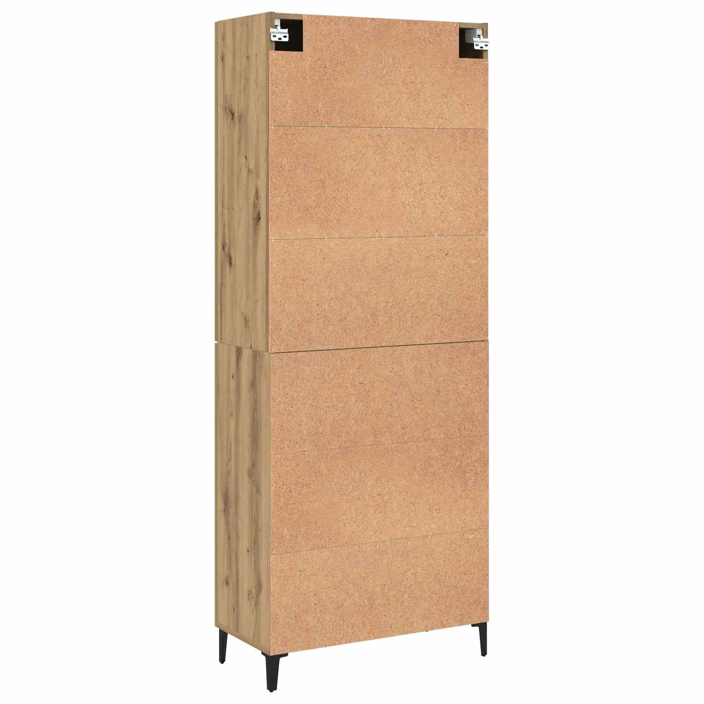 Høyskap 2 pcs Artisan Eik 69,5 x 34 x 180 cm Konstruert tre