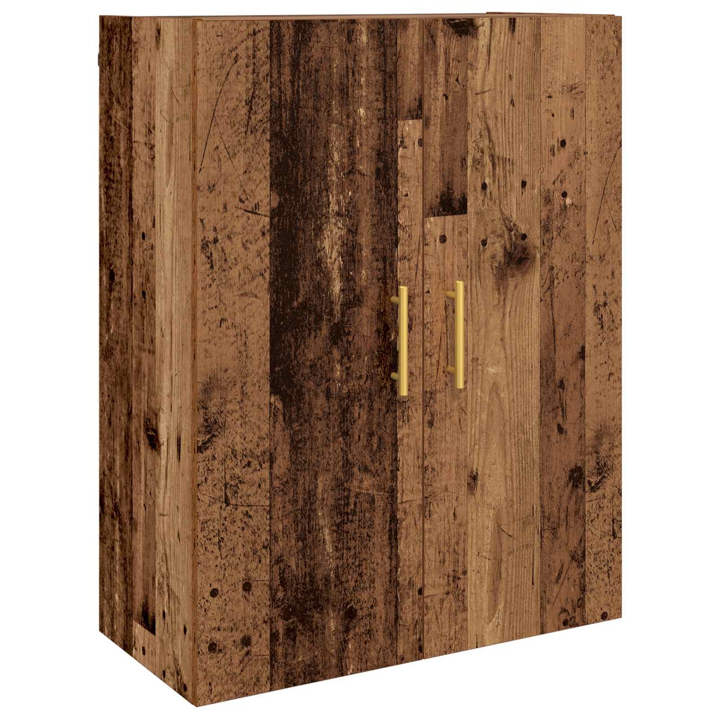 Høyskap Gammelt tre 69,5 x 34 x 180 cm Konstruert tre