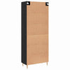 Høyskap Svart eik 69.5 x 34 x 180 cm Konstruert tre