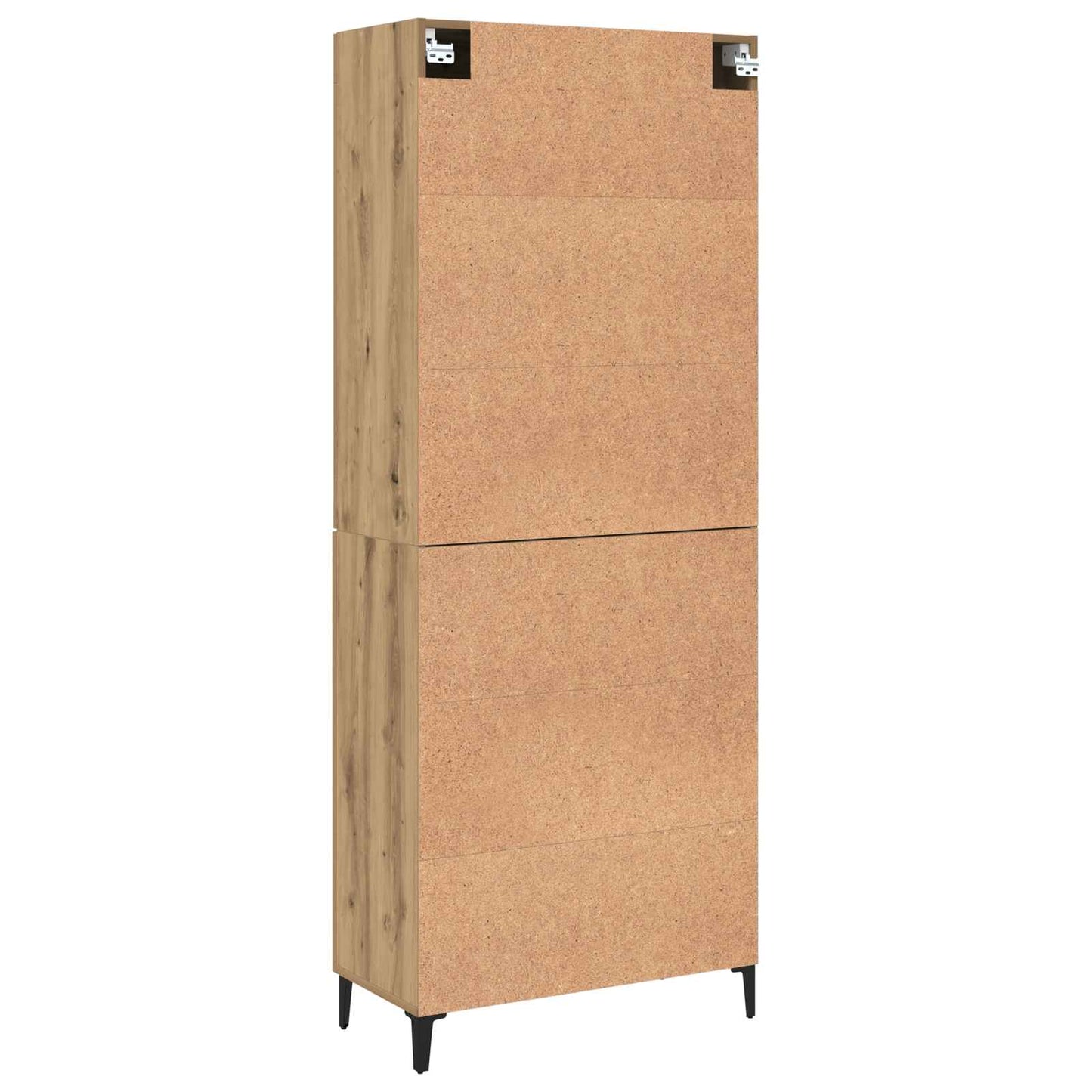 Høyskap 2 pcs Artisan Eik 69,5 x 34 x 180 cm Konstruert tre