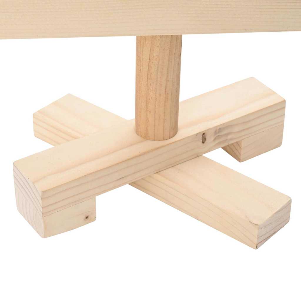 Juletre med stativ Naturlig 60 cm Heltre furu