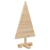 Juletre med stativ Naturlig 60 cm Heltre furu