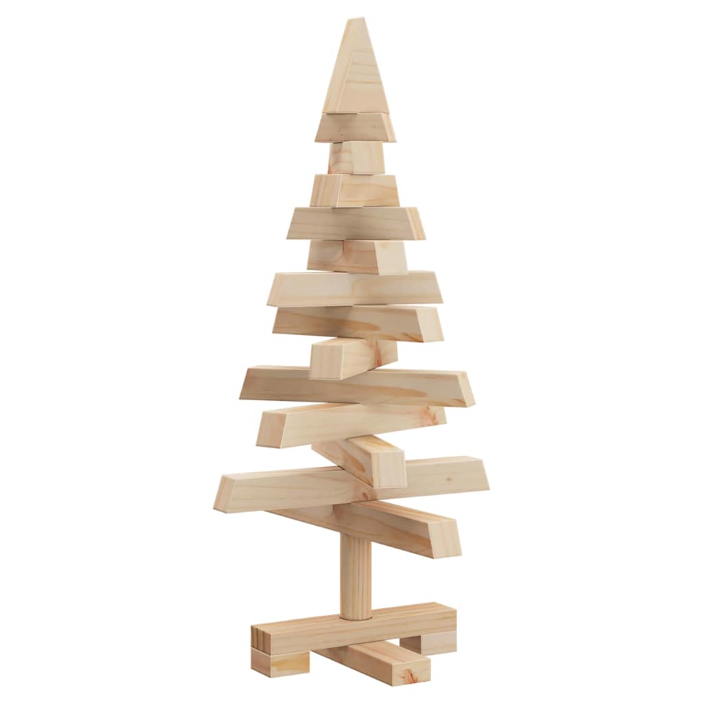 Juletre med stativ Naturlig 60 cm Heltre furu