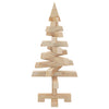 Juletre med stativ Naturlig 60 cm Heltre furu