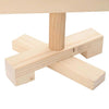 Juletre med stativ Naturlig 90 cm Heltre furu