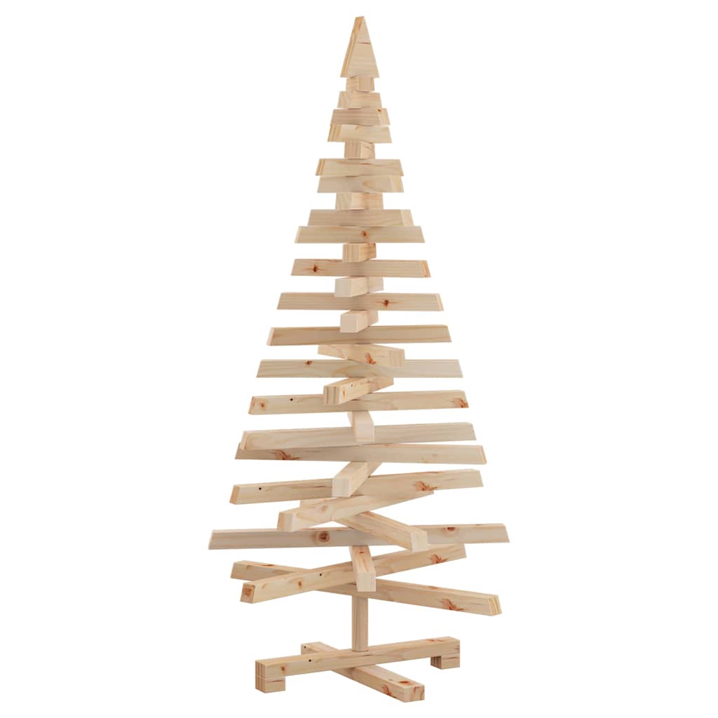 Juletre med stativ Naturlig 120 cm Heltre furu