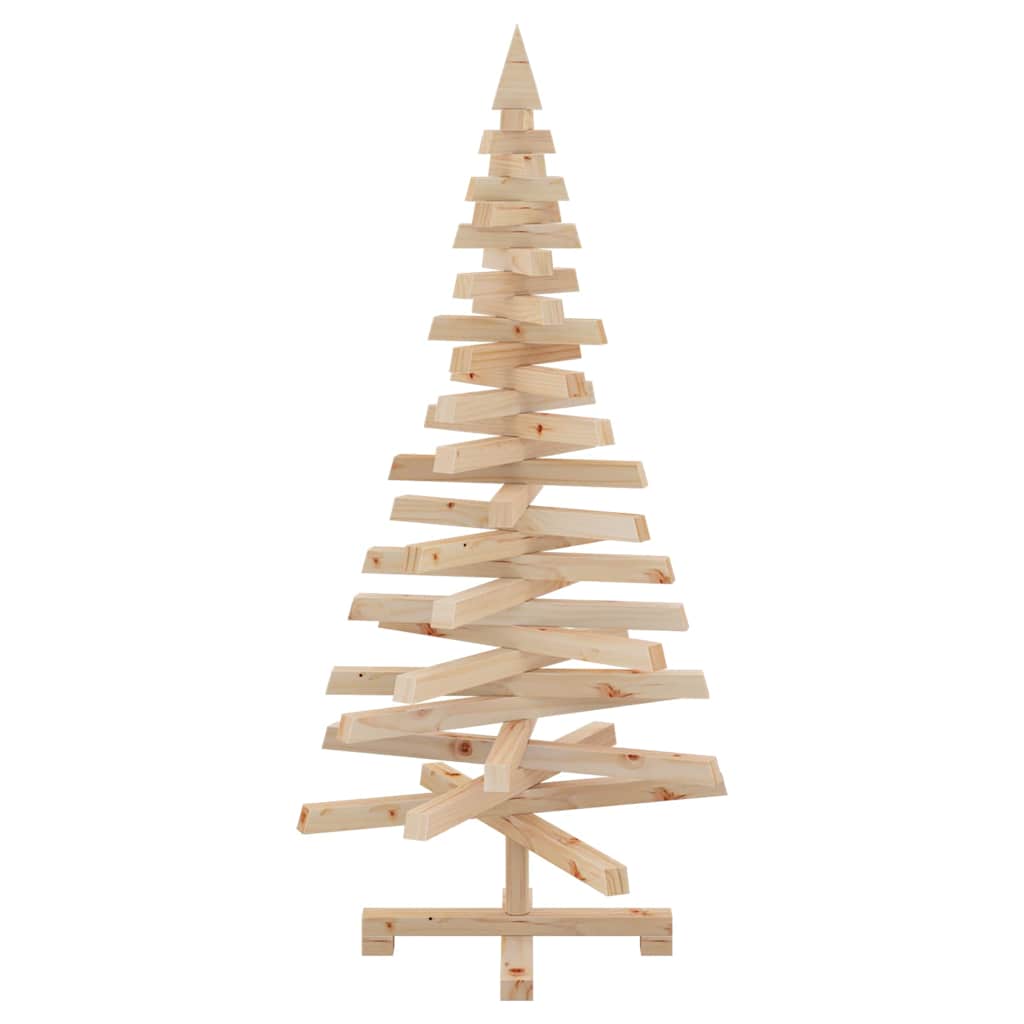 Juletre med stativ Naturlig 120 cm Heltre furu