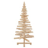 Juletre med stativ Naturlig 120 cm Heltre furu