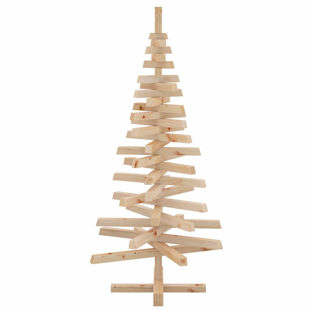 Juletre med stativ Naturlig 120 cm Heltre furu