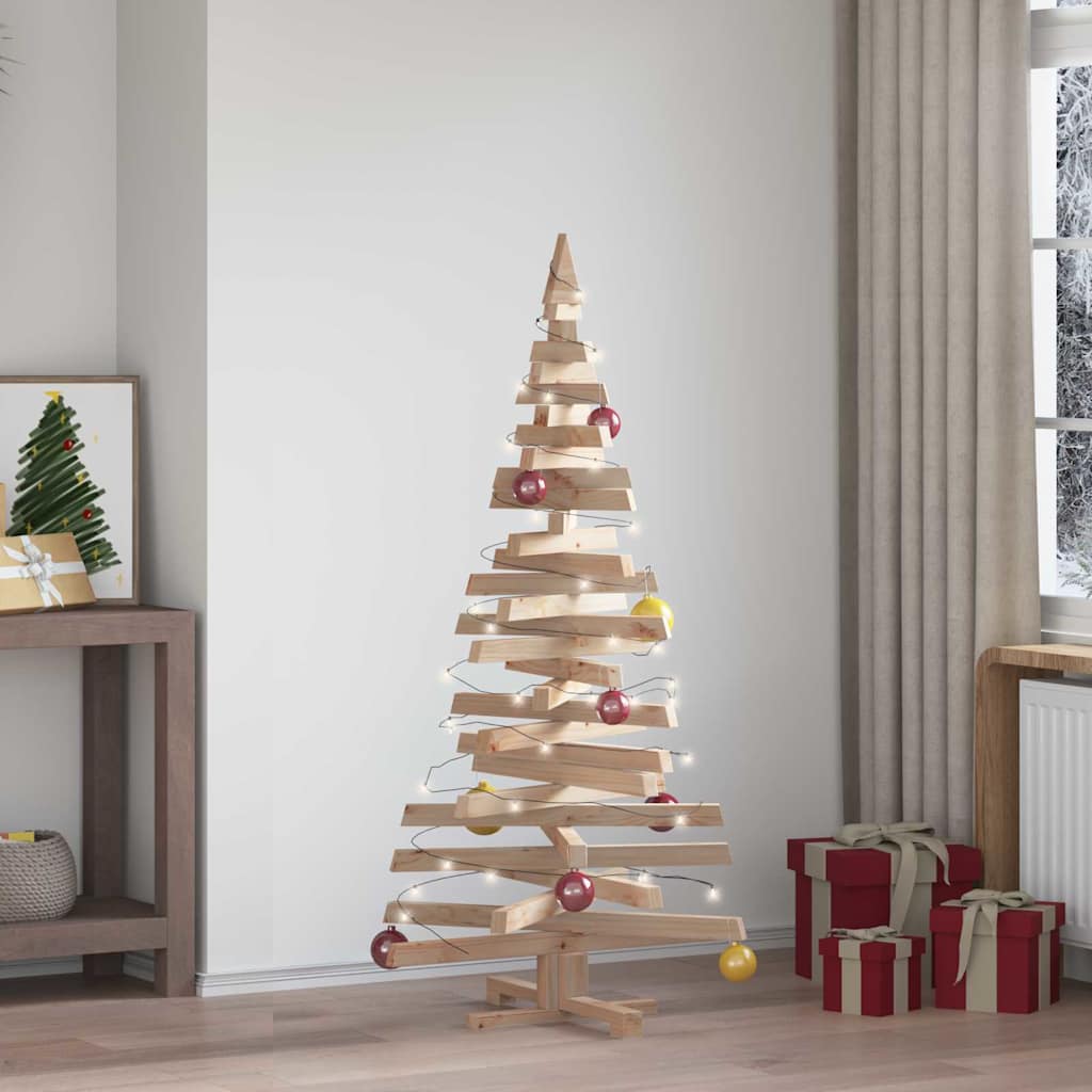 Juletre med stativ Naturlig 150 cm Heltre furu