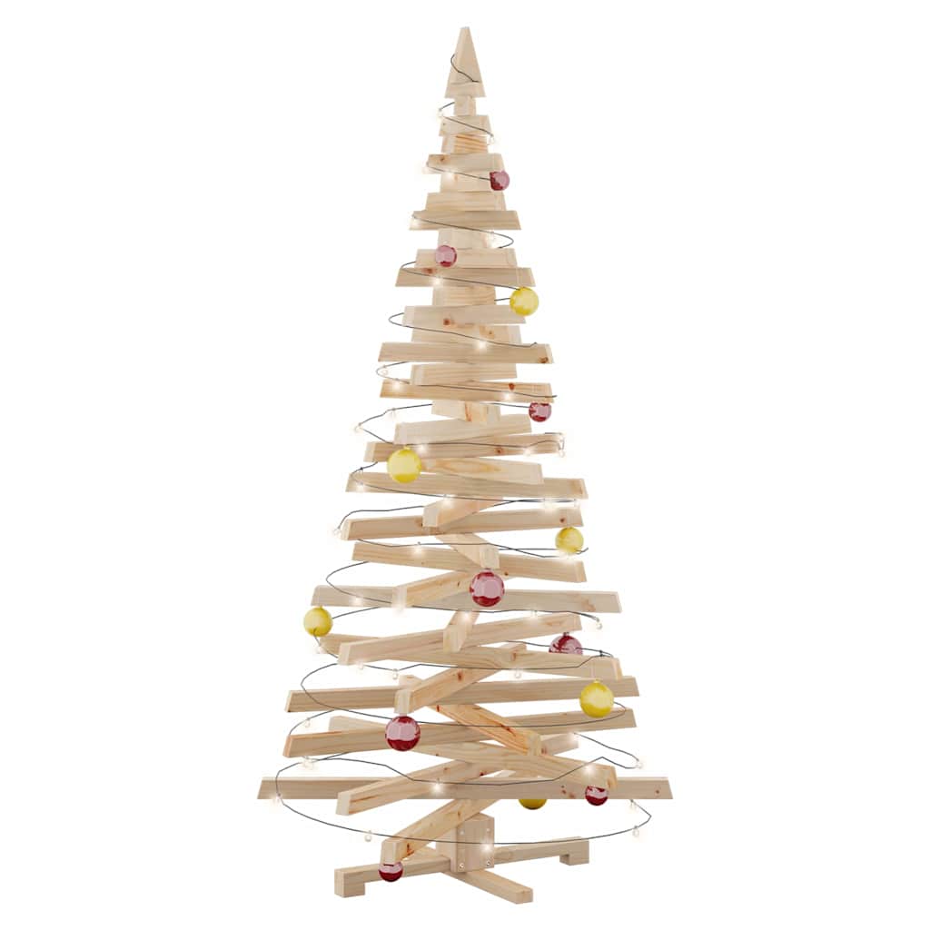Juletre med stativ Naturlig 180 cm Heltre furu