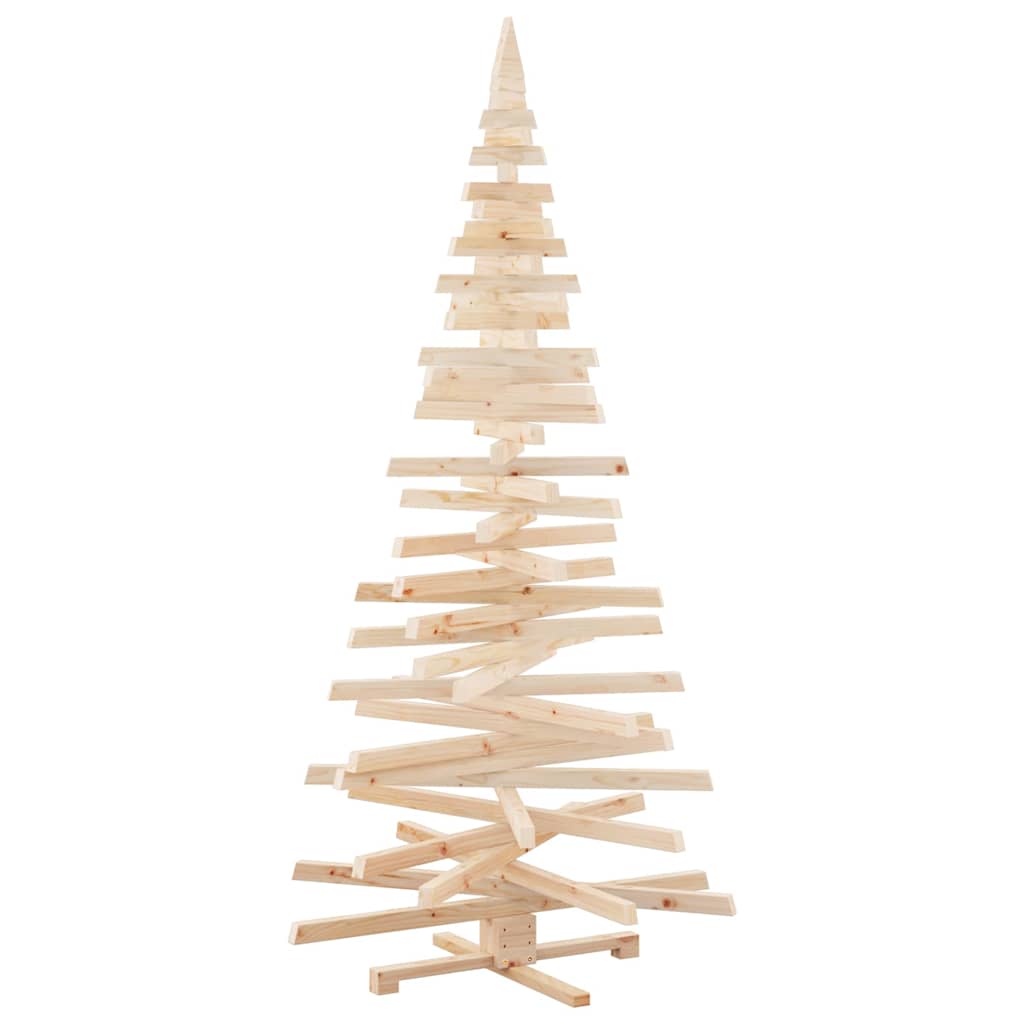 Juletre med stativ Naturlig 210 cm Heltre furu