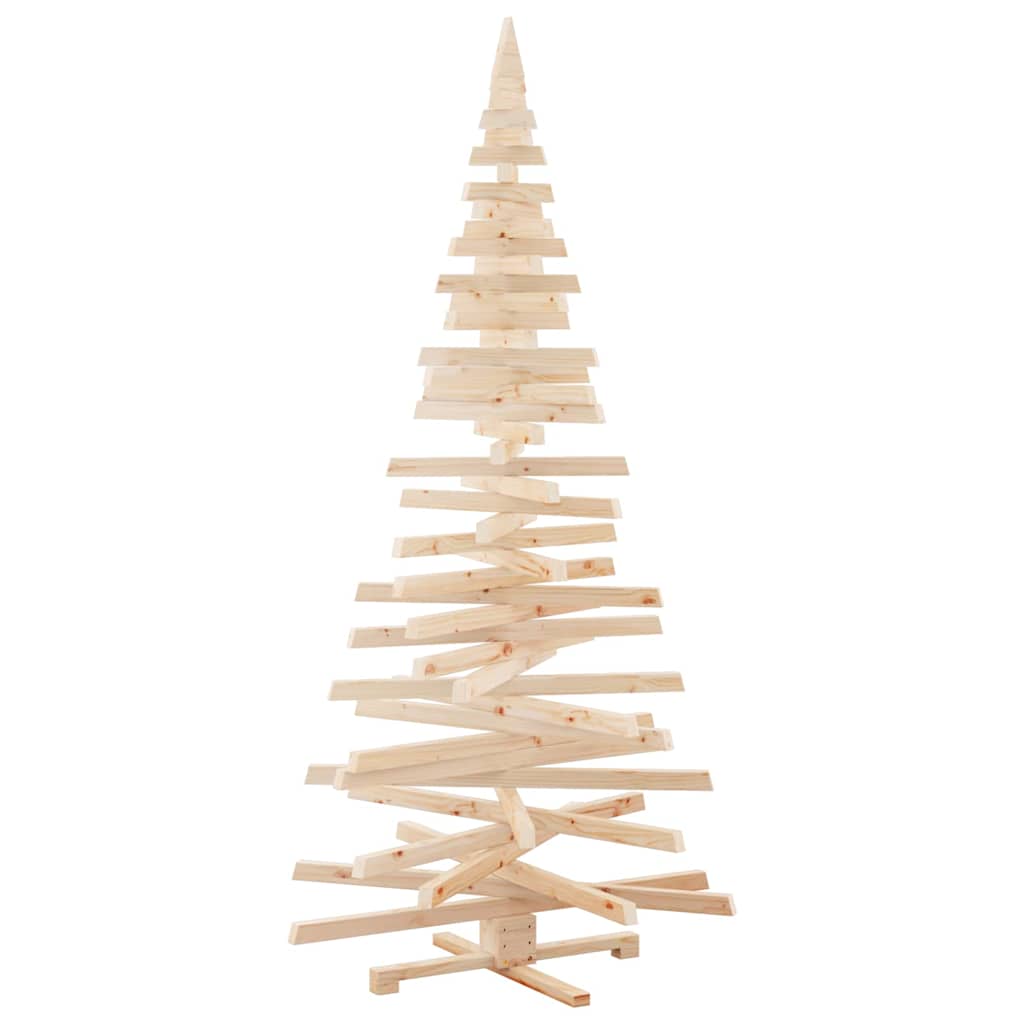 Juletre med stativ Naturlig 210 cm Heltre furu