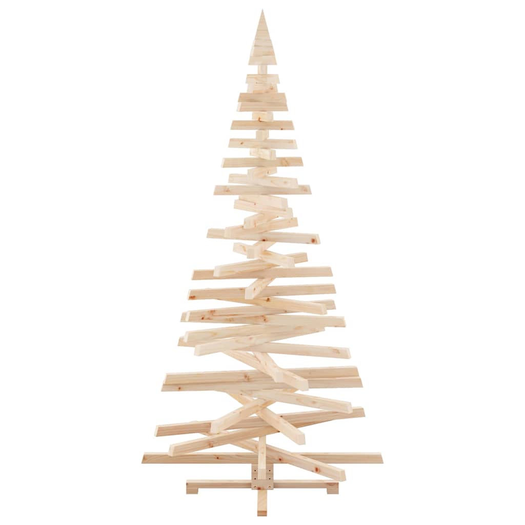 Juletre med stativ Naturlig 210 cm Heltre furu