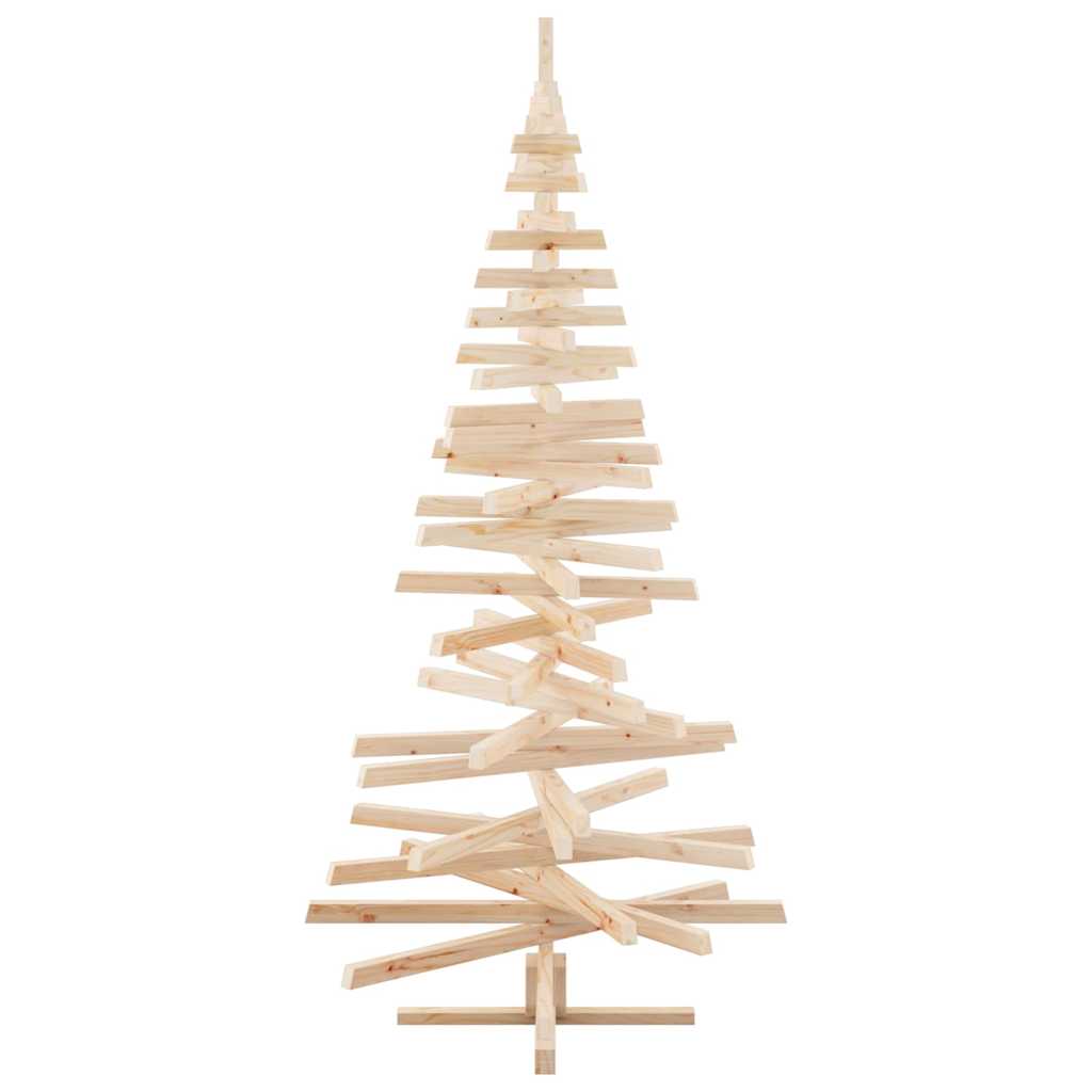 Juletre med stativ Naturlig 210 cm Heltre furu