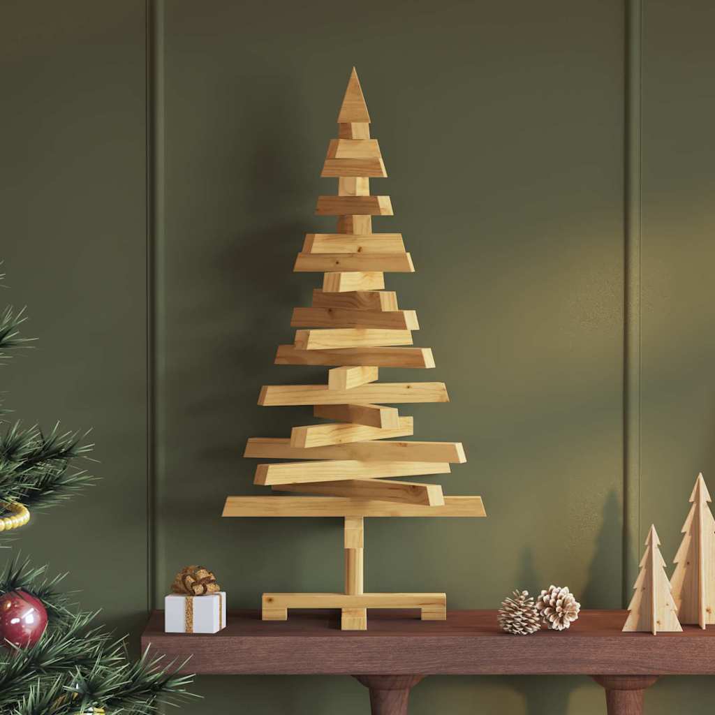 Juletre med stativ Brun 90 cm Heltre furu