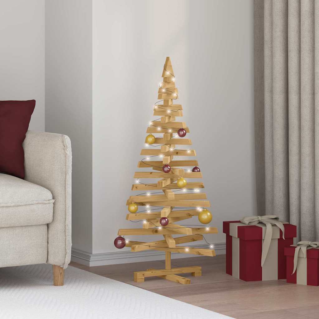 Juletre med stativ Brun 120 cm Heltre furu