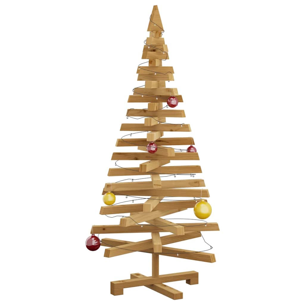 Juletre med stativ Brun 120 cm Heltre furu