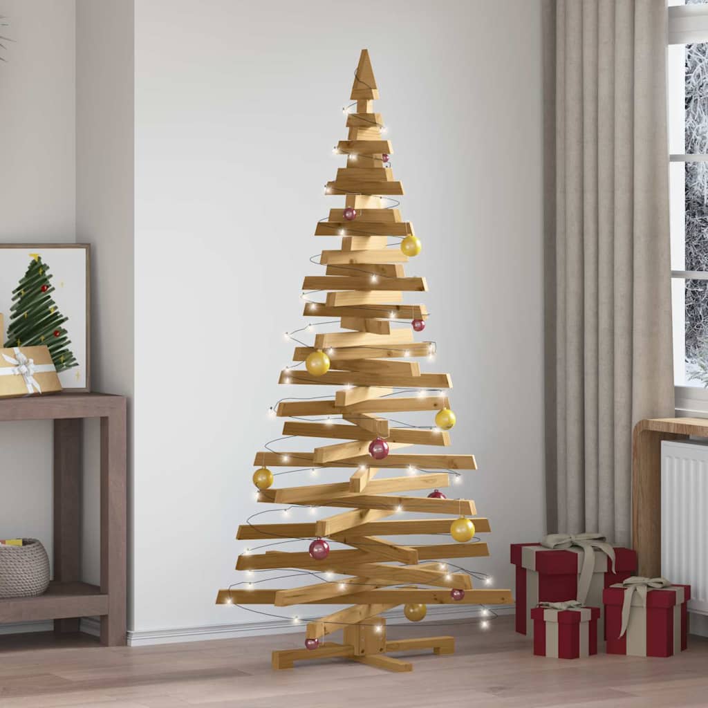 Juletre med stativ Brun 180 cm Heltre furu