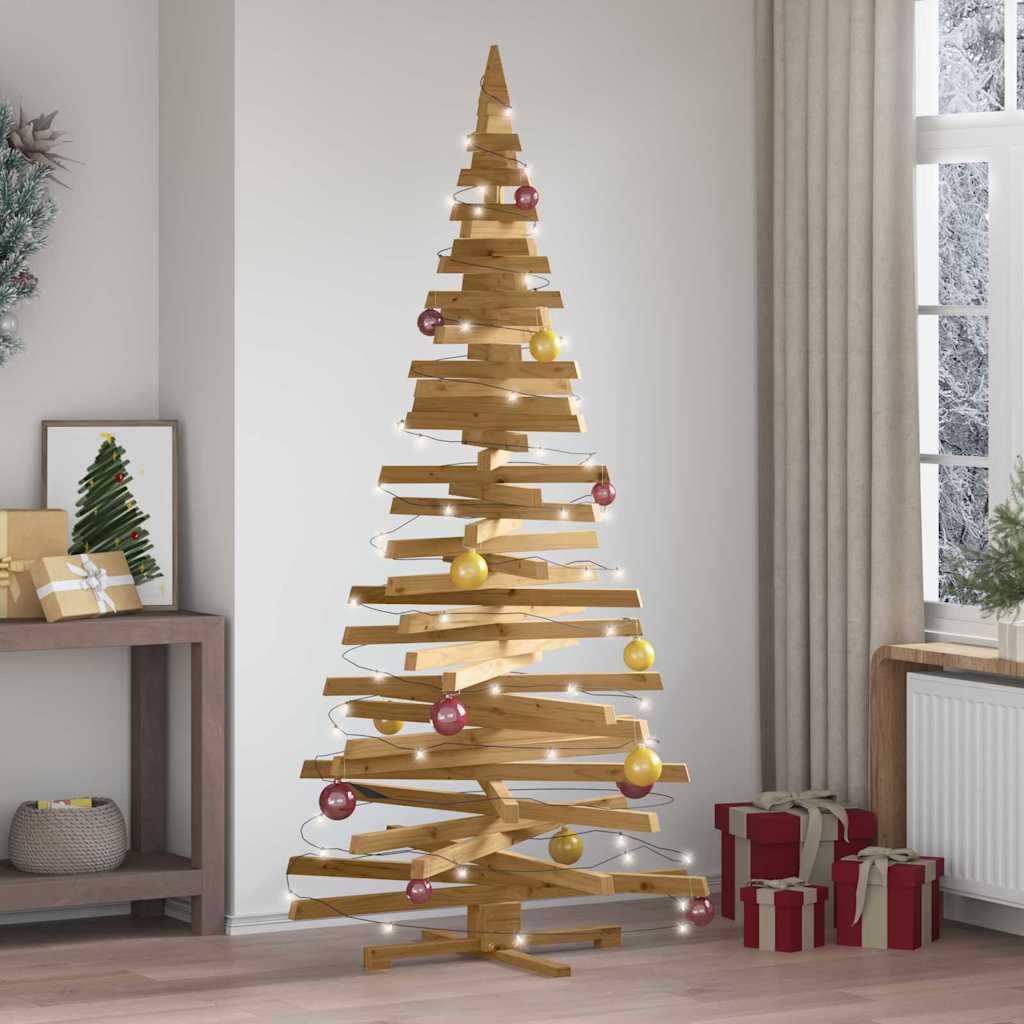 Juletre med stativ Brun 210 cm Heltre furu