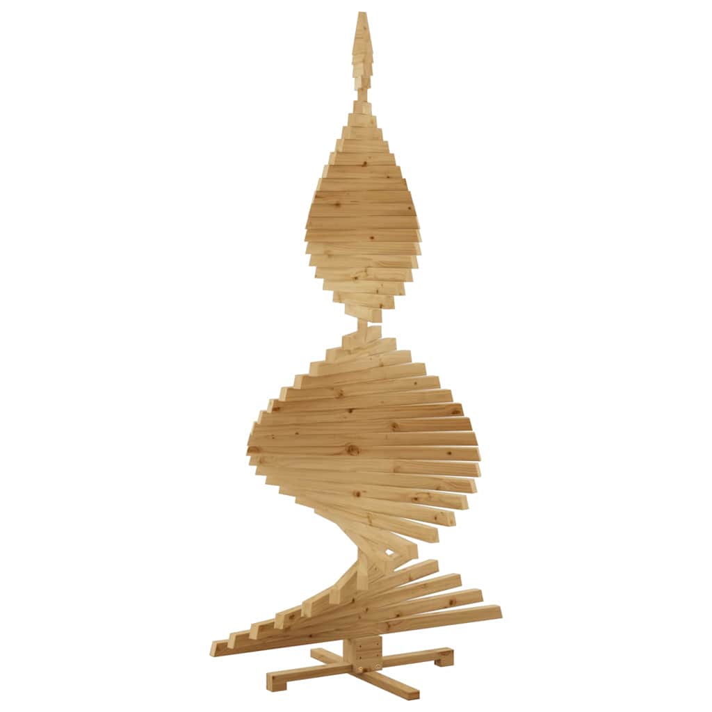 Juletre med stativ Brun 210 cm Heltre furu