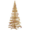 Juletre med stativ Brun 210 cm Heltre furu