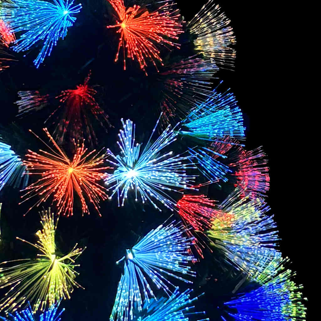 Kunstig juletre med 50 LED med stativ grønn 64 cm PVC