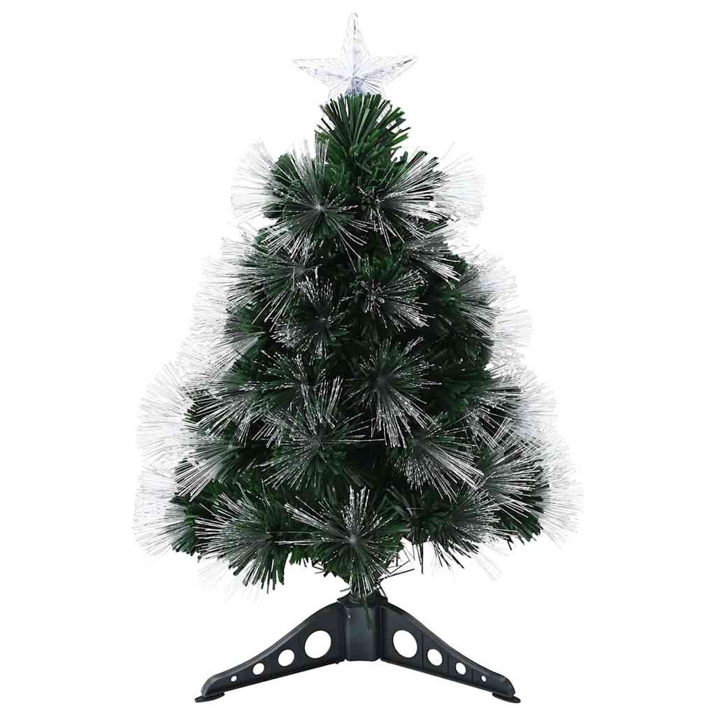 Kunstig juletre med 50 LED med stativ grønn 64 cm PVC