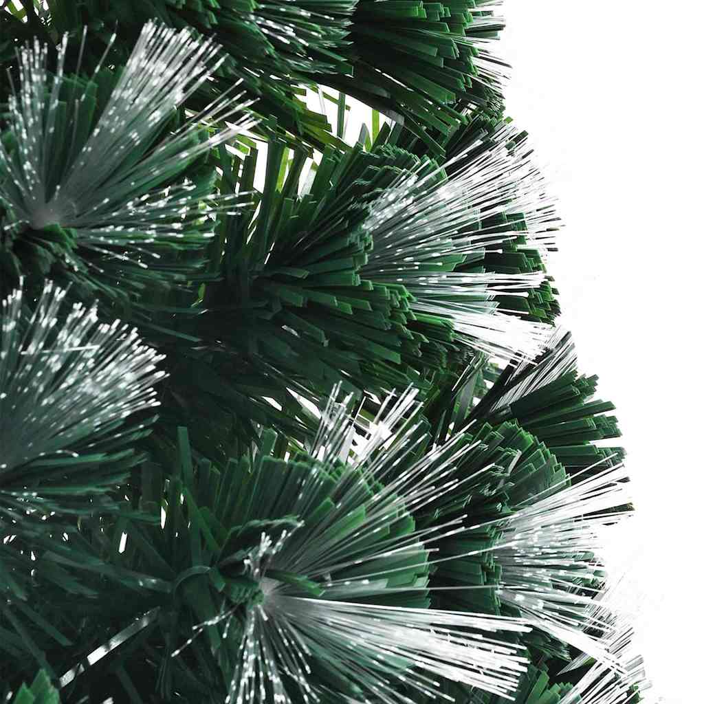 Kunstig juletre med 160 LED med stativ grønn 150 cm PVC