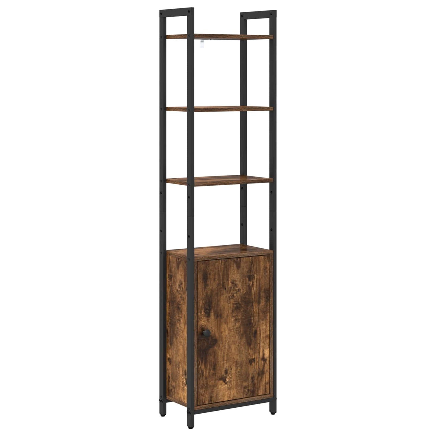 Bokskap Røkt eik 40 x 24 x 161 cm Konstruert tre