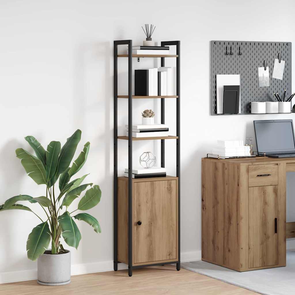Bokskap Artisan Eik 40 x 24 x 161 cm Konstruert tre