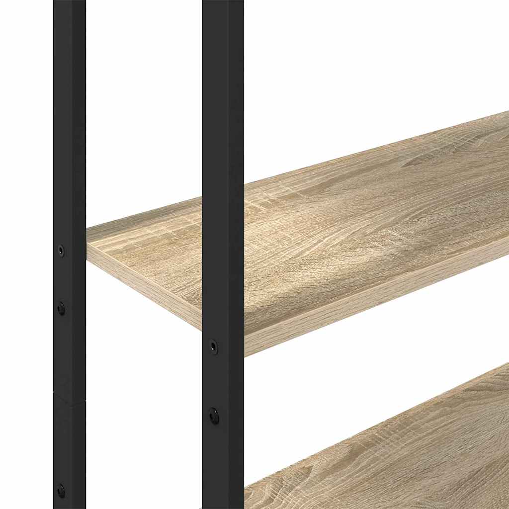 Bokskap Sonoma eik 60 x 24 x 161 cm Konstruert tre