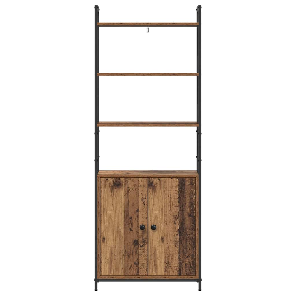 Bokskap Gamle tre 60 x 24 x 161 cm Konstruert tre
