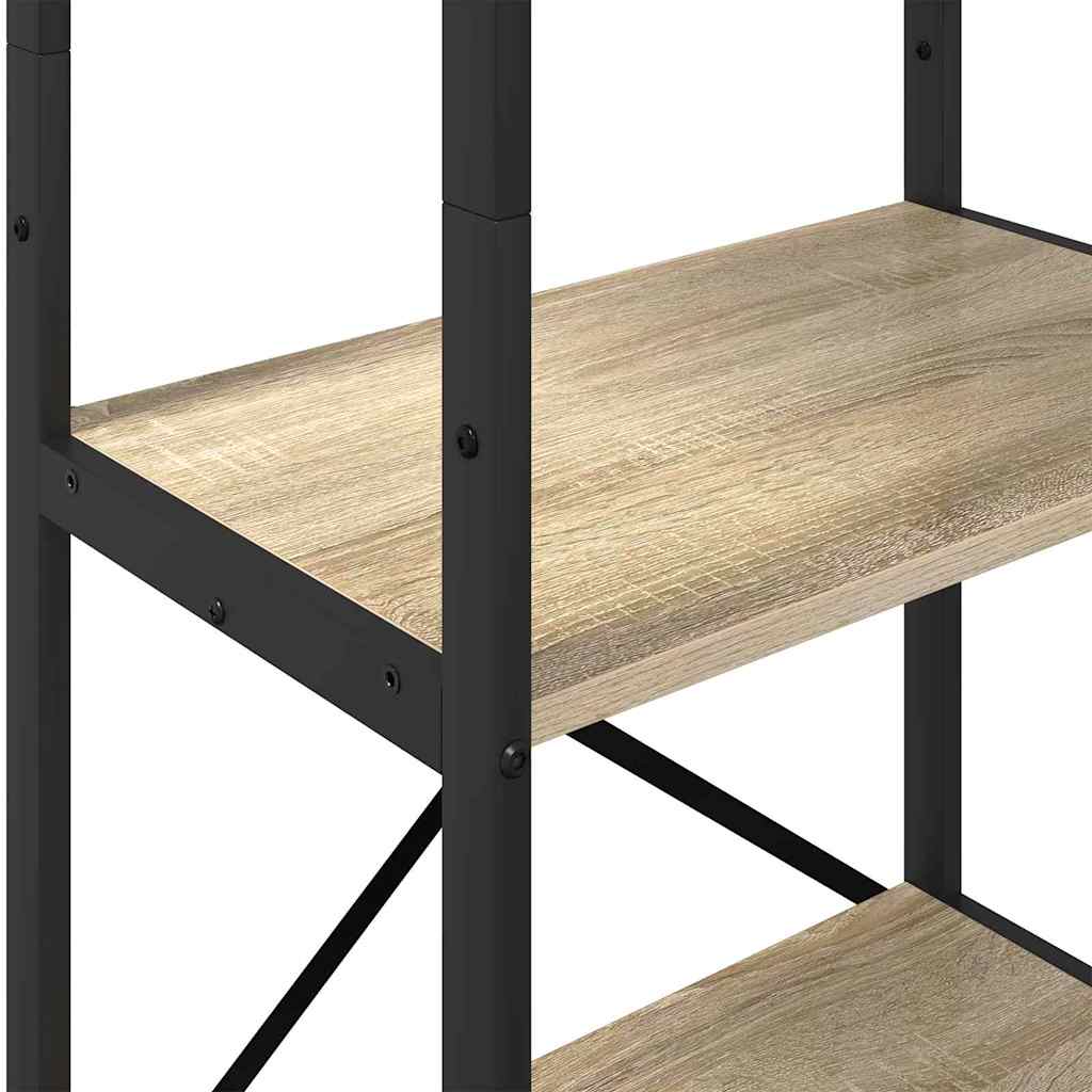 Bokhylle Sonoma eik 56 x 34 x 171 cm Konstruert tre