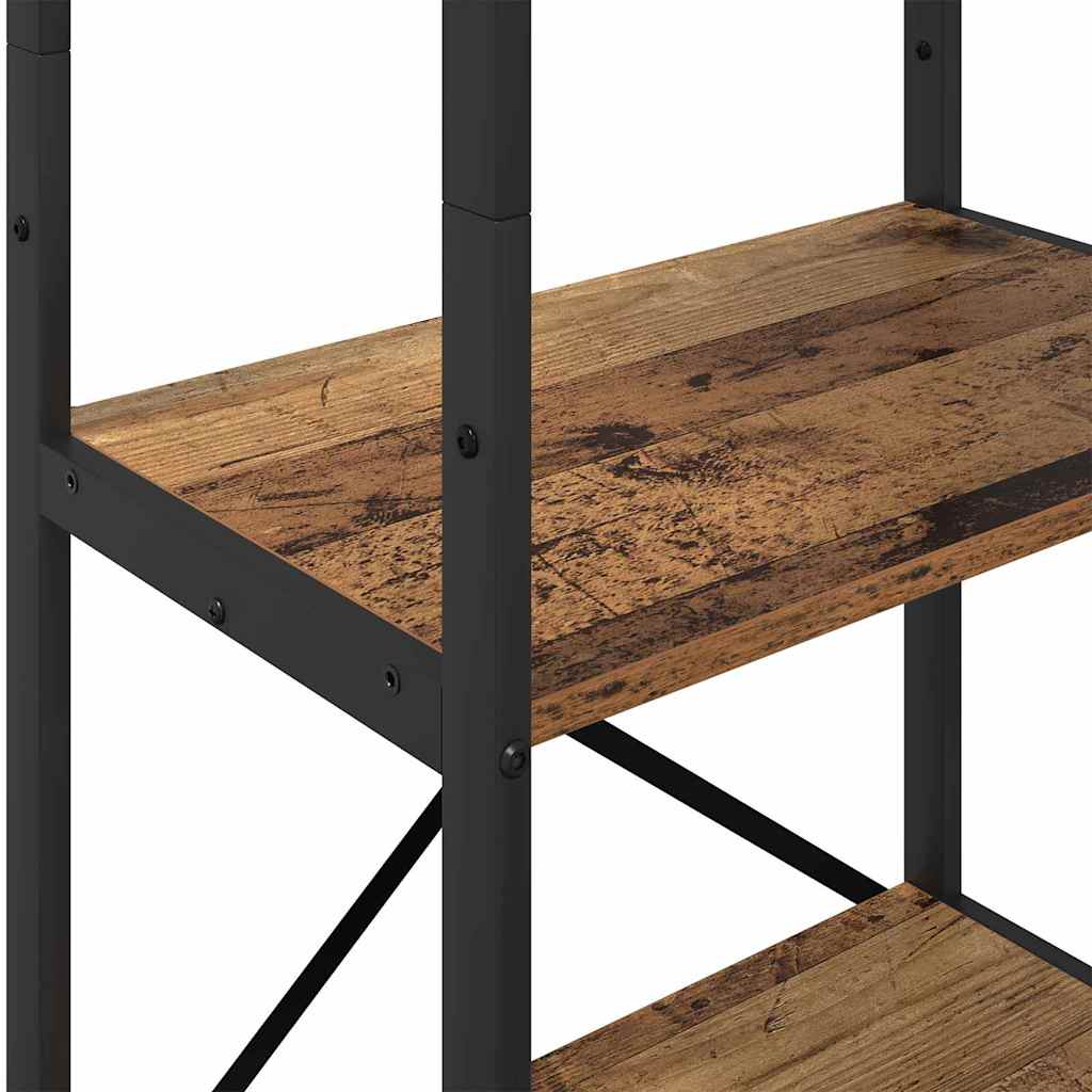 Bokhylle Gamle tre 56 x 34 x 171 cm Konstruert tre